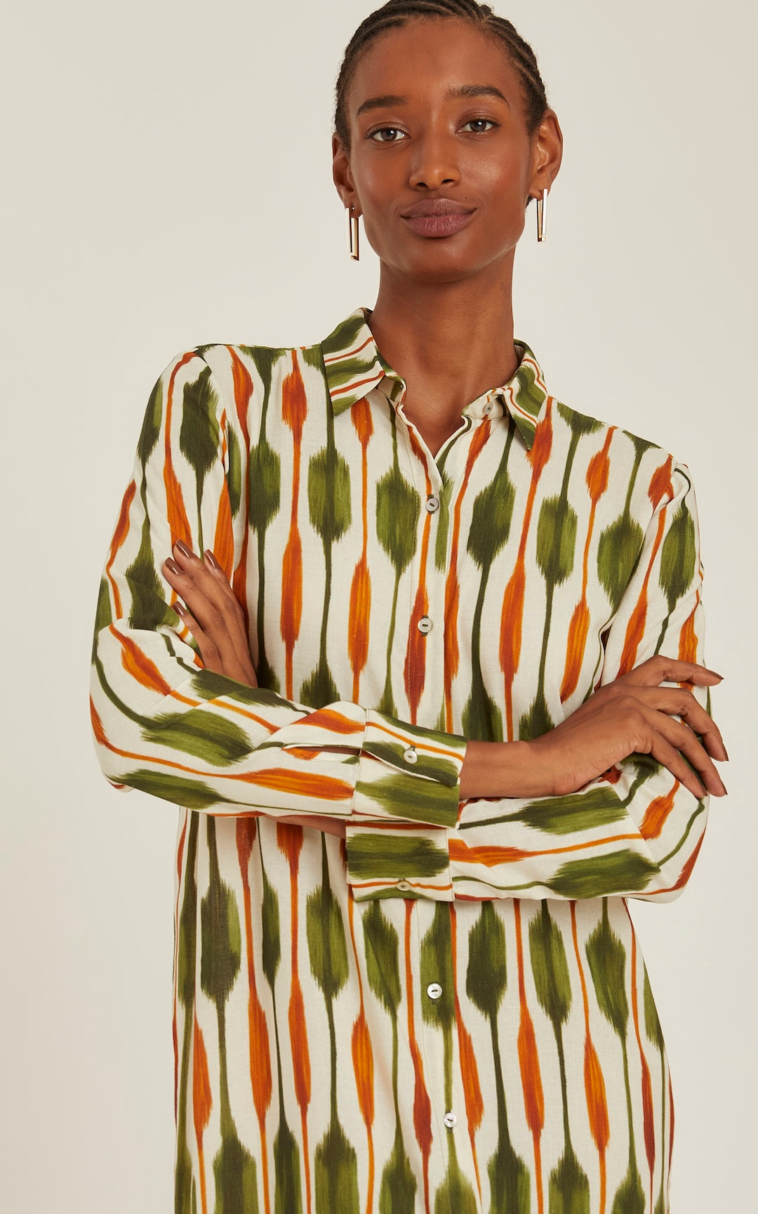 Lenny Niemeyer Tanzania Button Up Shirt Dress