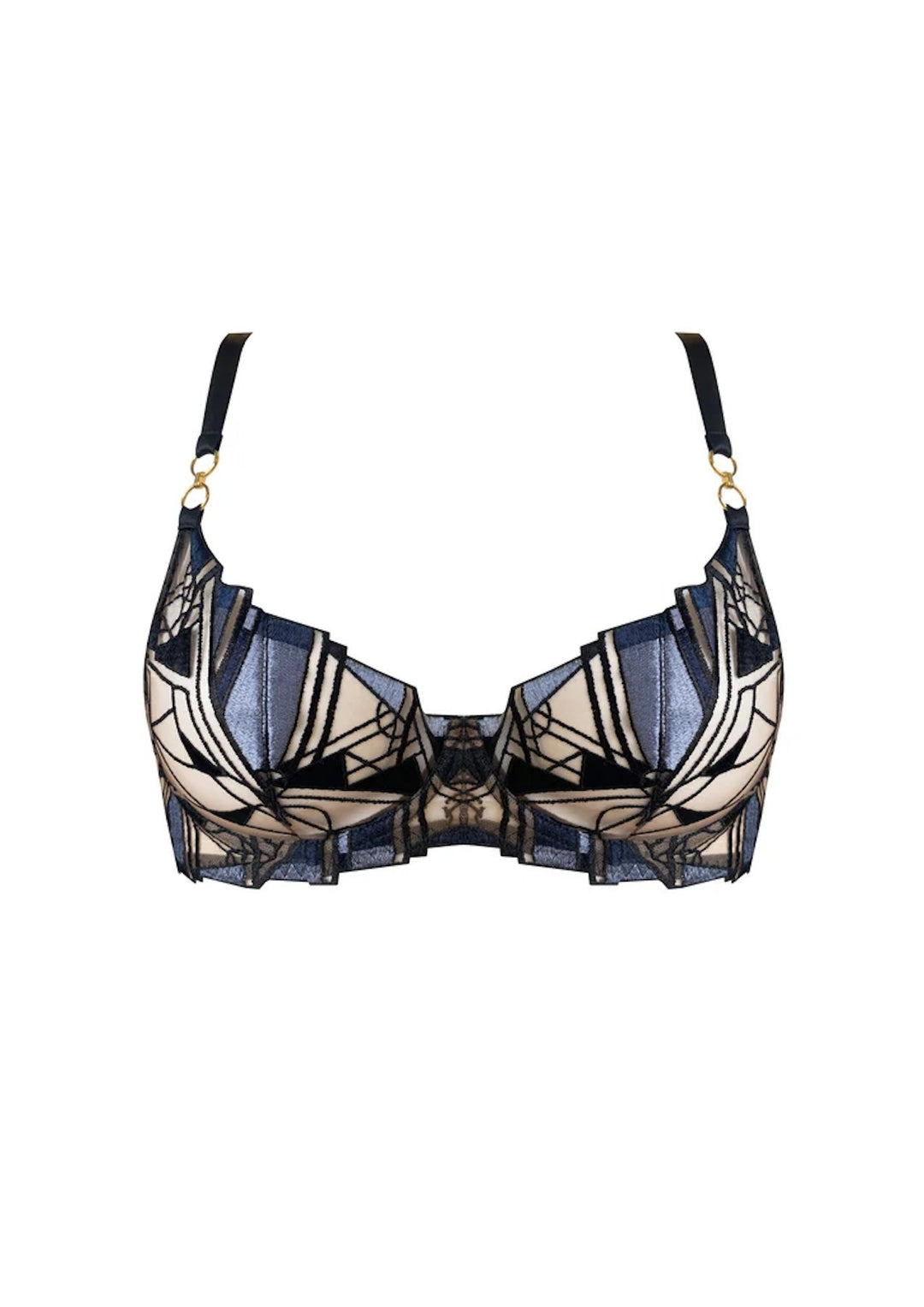 Bordelle Cubism Balconette Wire Bra - Sugar Cookies Lingerie