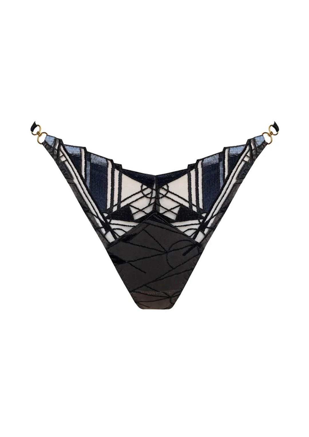 Bordelle Cubism Thong - Sugar Cookies Lingerie