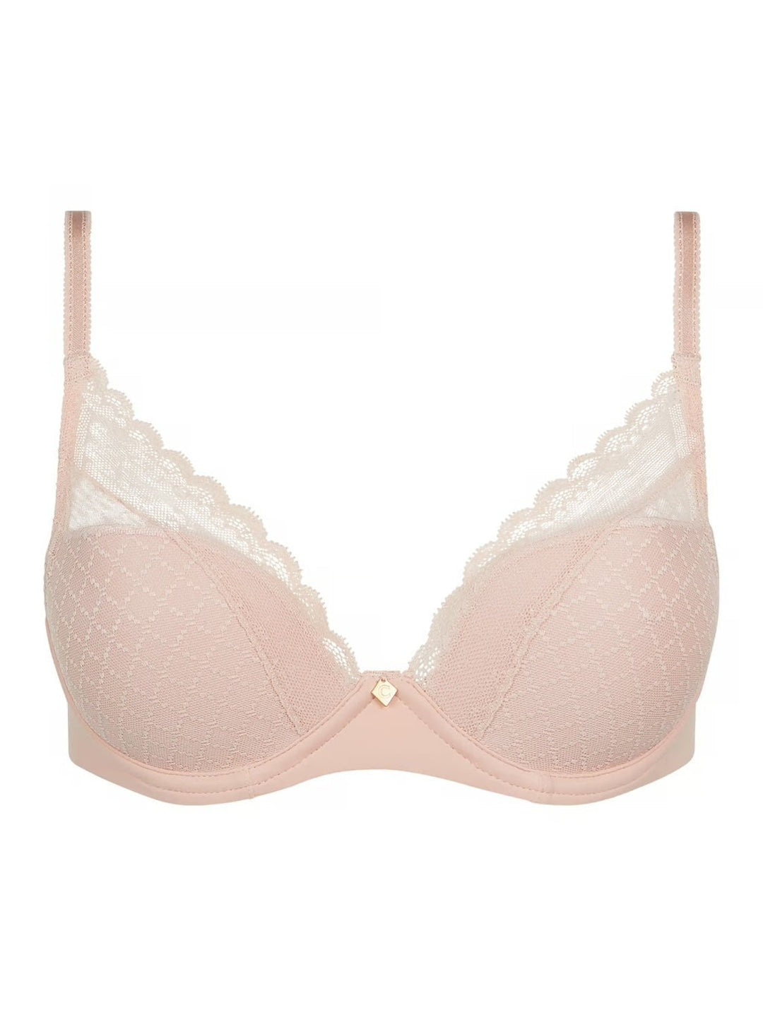 Chantelle Norah Chic Plunge T-Shirt Bra - Sugar Cookies Lingerie