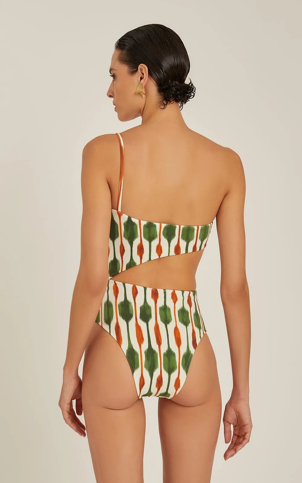 Lenny Niemeyer Tanzania One Shoulder One Piece - Sugar Cookies Lingerie