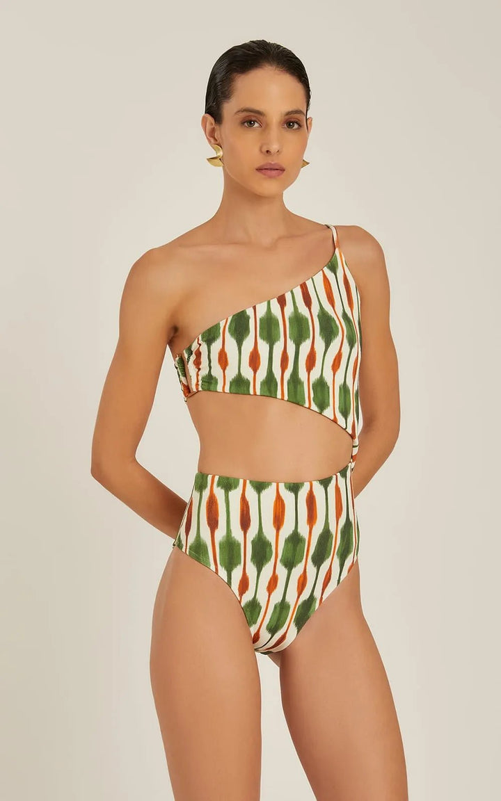 Lenny Niemeyer Tanzania One Shoulder One Piece - Sugar Cookies Lingerie