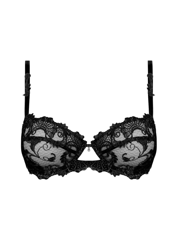 Lise Charmel Dressing Floral Half Cup Bra - Sugar Cookies Lingerie