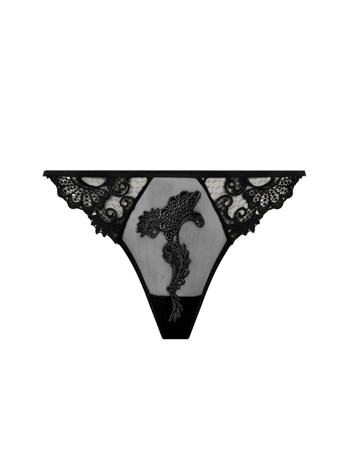 Lise Charmel Dressing Floral Sexy Thong - Sugar Cookies Lingerie