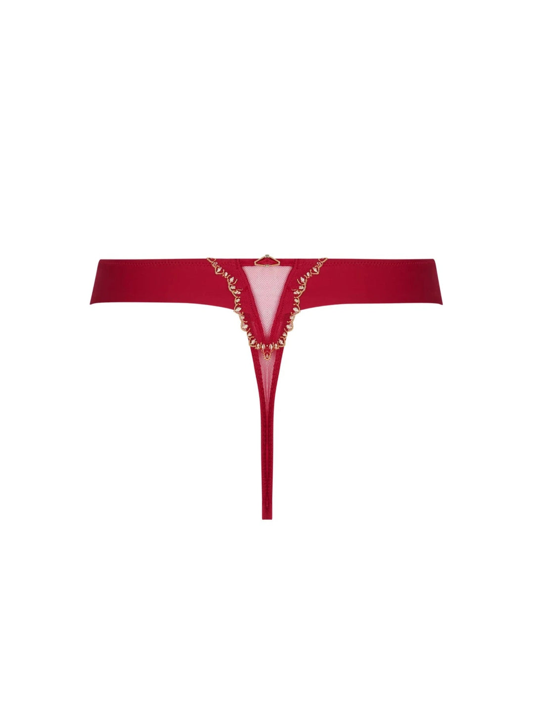 Lise Charmel Eblouissante Icone Sexy Silk Thong - Sugar Cookies Lingerie