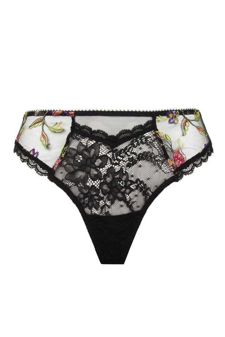 Lise Charmel Fleurs De Nuit Thong - Sugar Cookies Lingerie