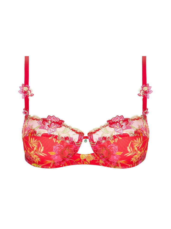 Lise Charmel Foret Rubis Demi Cup Bra - Sugar Cookies Lingerie