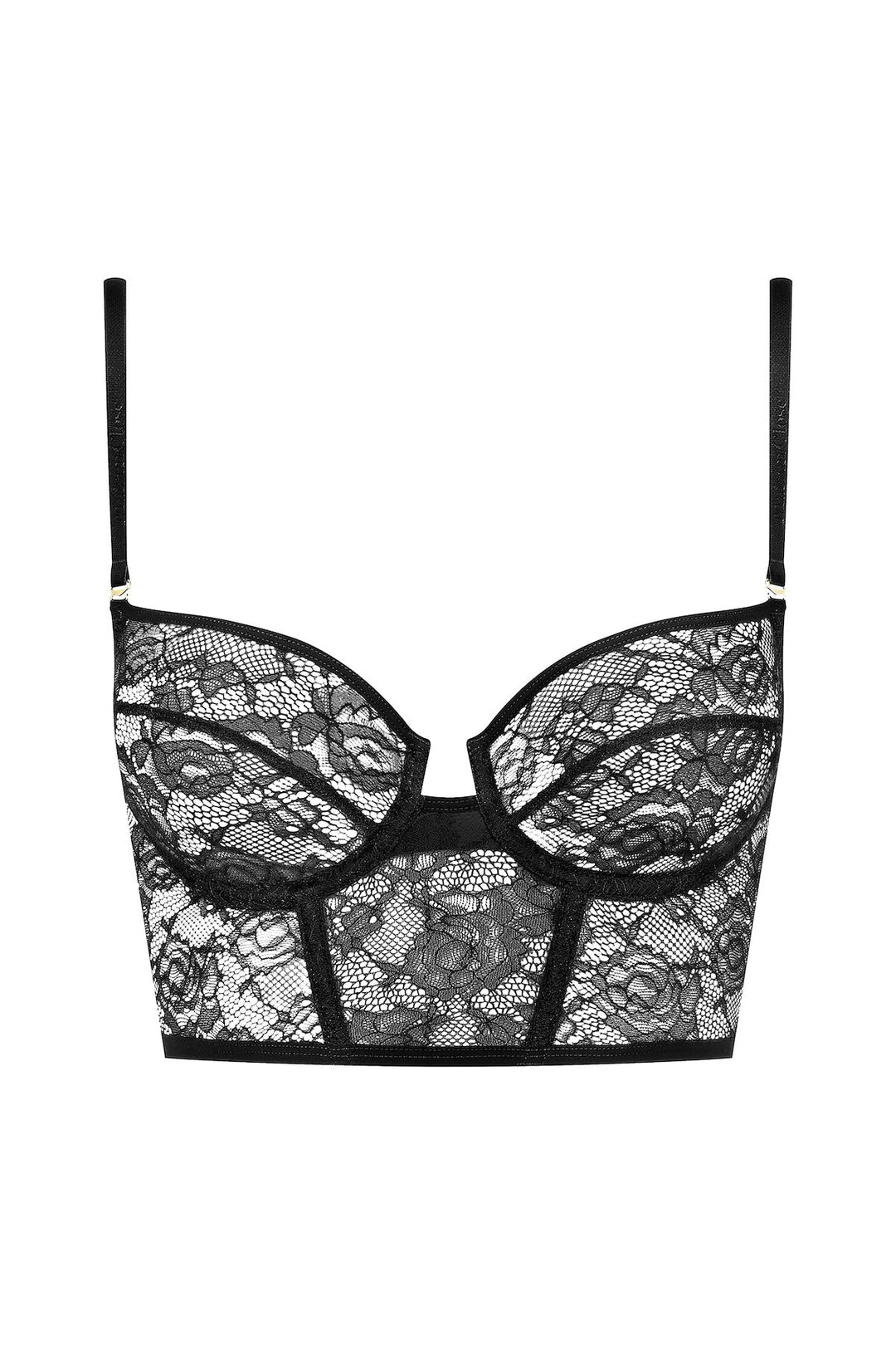 Maison Close Flashback Balconette Bra - Sugar Cookies Lingerie