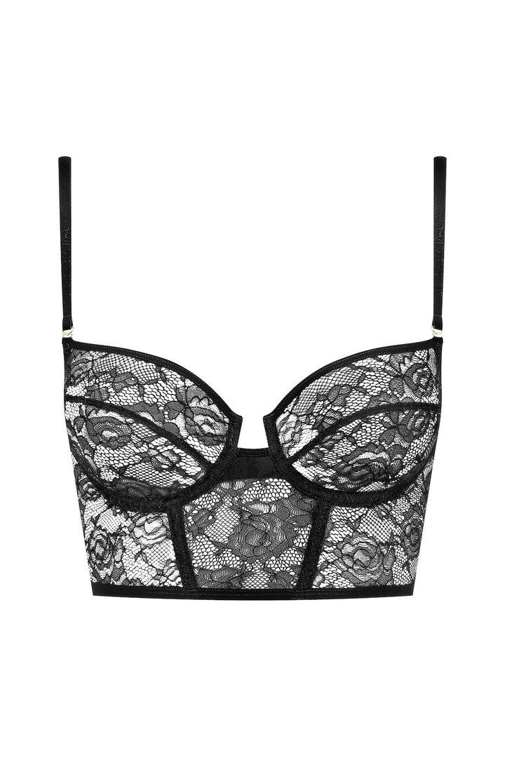 Maison Close Flashback Balconette Bra - Sugar Cookies Lingerie