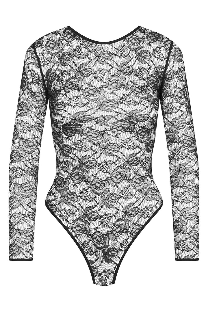 Maison Close Flashback Long Sleeve Bodysuit - Sugar Cookies Lingerie