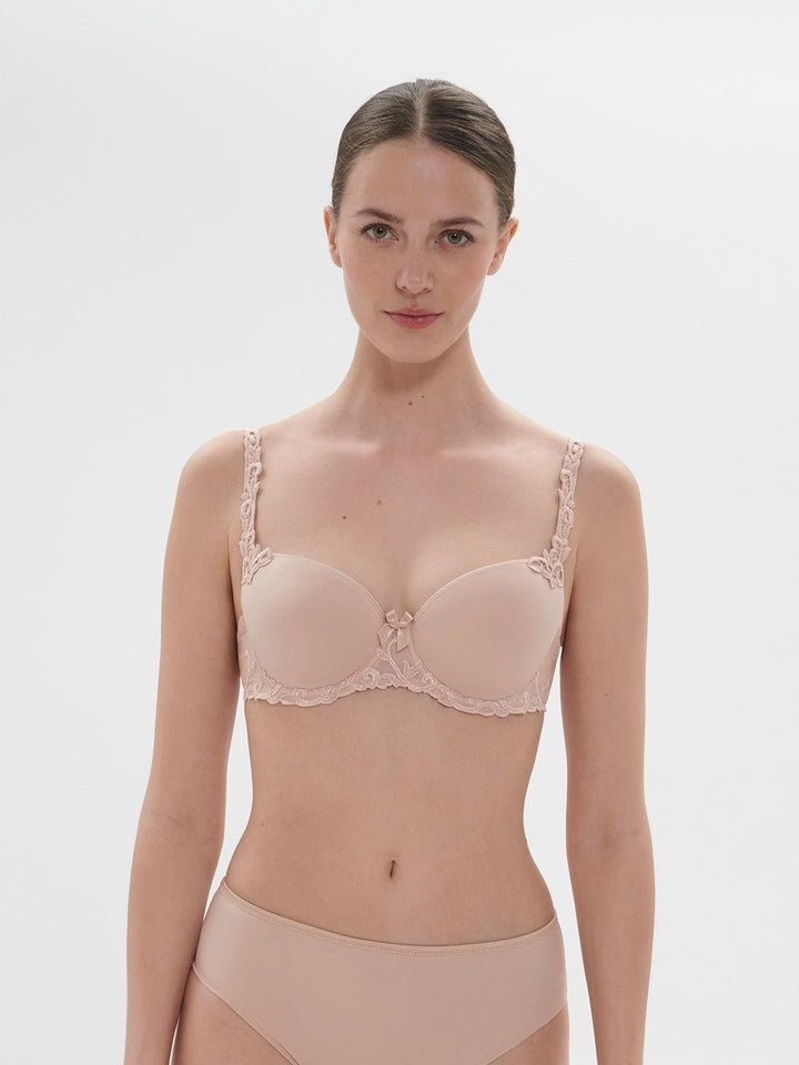 Simone Perele Andora 3D Molded Demi Bra - Sugar Cookies Lingerie