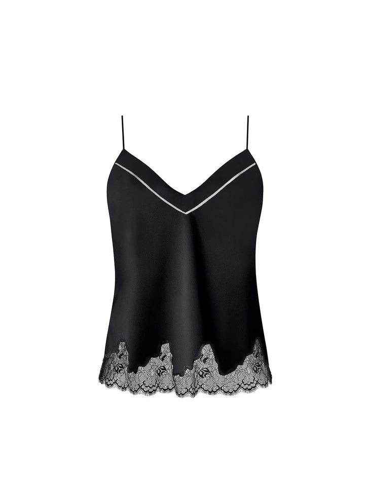 Simone Perele Nocturne Silk Top - Sugar Cookies Lingerie