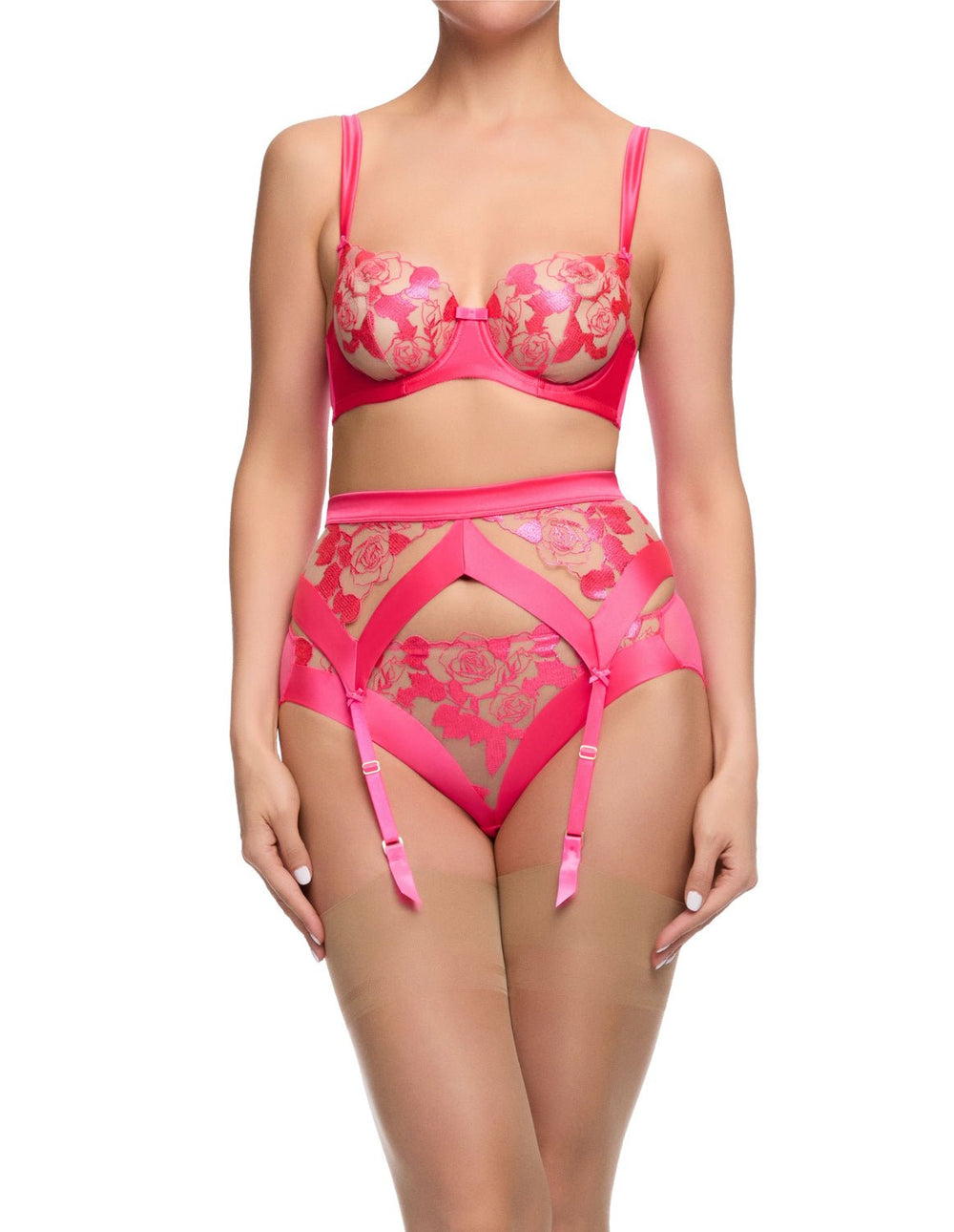 Dita Von Teese Rosabelle Suspender Belt - Sugar Cookies Lingerie