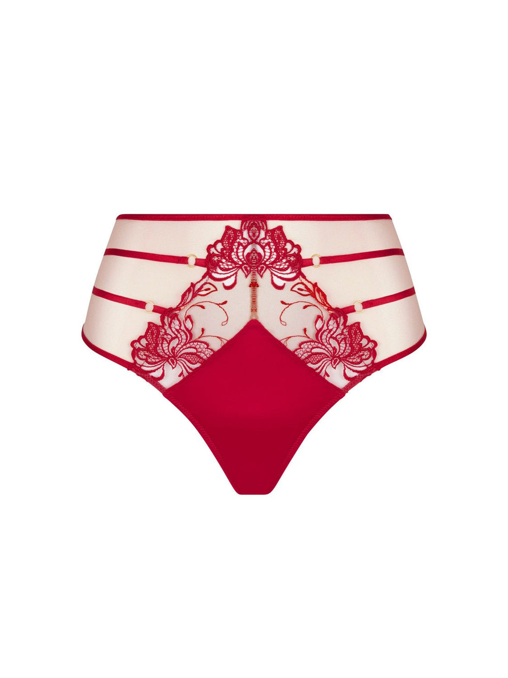 Lise Charmel Eblouissant Eros High Waisted Thong - Sugar Cookies Lingerie