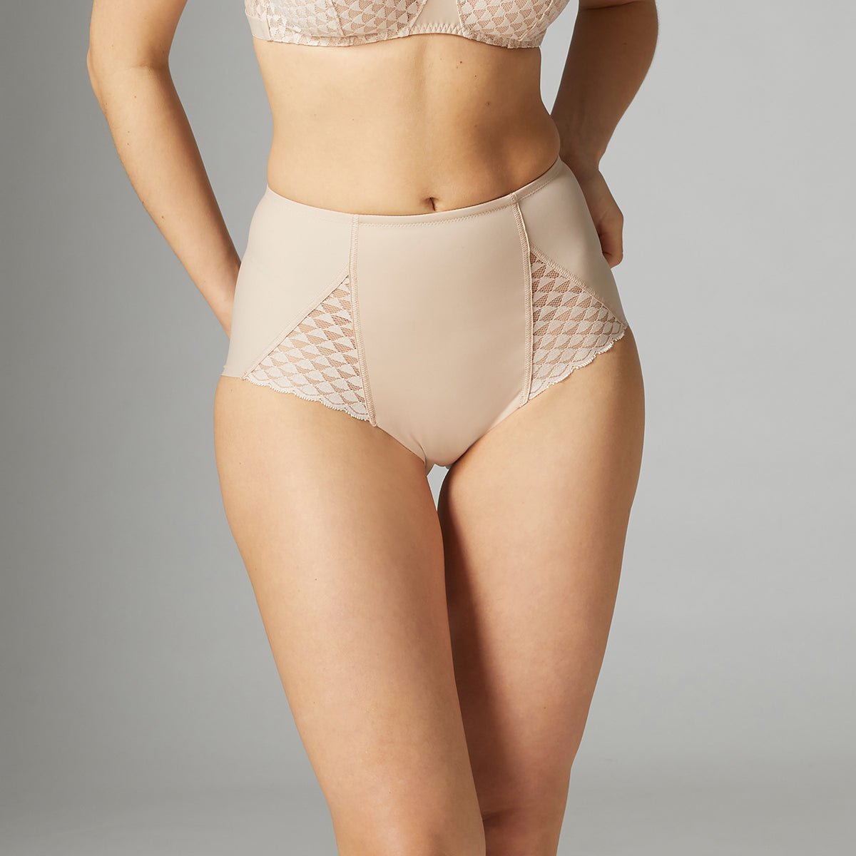 Simone Perele Top Model Body Shaper High Waist Brief Size Small New